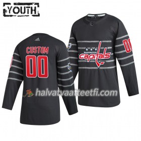 Lasten NHL Washington Capitals Pelipaita Custom Harmaa 2020 NHL All-Star Adidas Authentic 